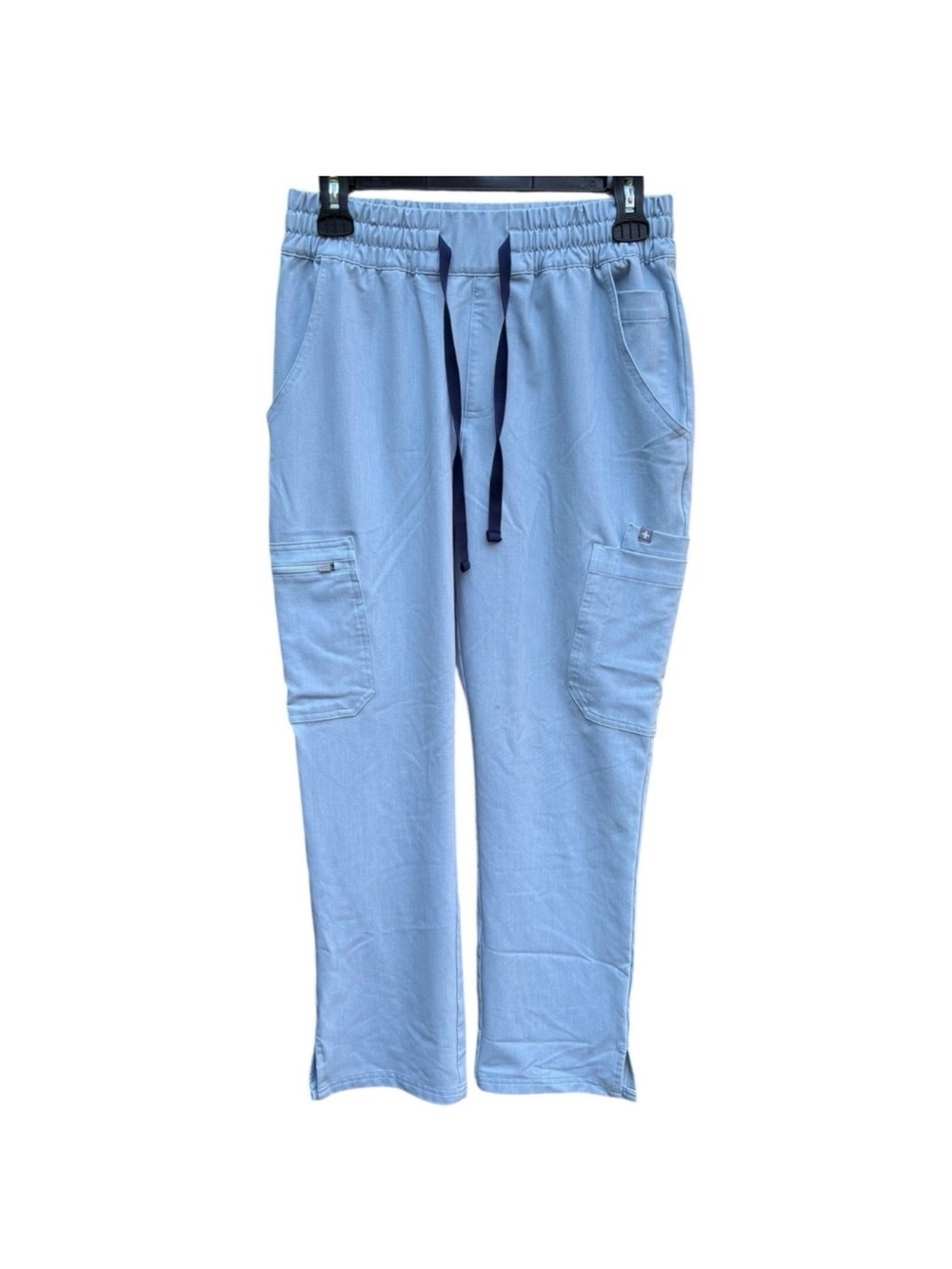 FIGS HW Dowa Scrub Pants in Chambray Small Petite S/P